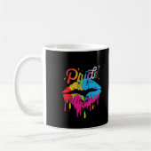 Mug Fierté Lèvres arc-en-ciel | LGBTQ | Lèvres à goutt (Gauche)