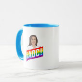 Mug Fierté LGBT AOC (Devant gauche)