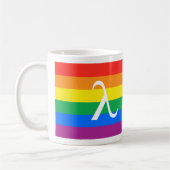 Mug Fierté LGBT et activisme Lambda (Gauche)