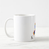 Mug Fierté LGBT Gay Mariage Coeur arc-en-ciel avec flè (Gauche)