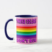 Mug Fierté LGBTQ. (Gauche)