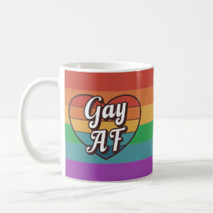 Mug Fierté LGBTQ+ Gay AF