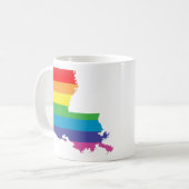 Mug fierté louisiana. (Devant gauche)