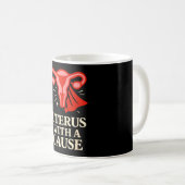 Mug Fierté menstruelle normaliser les règles de la rep (Devant droit)