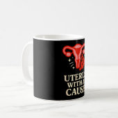 Mug Fierté menstruelle normaliser les règles de la rep (Devant gauche)