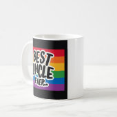 Mug Fierté Mug, Meilleur Gay, Oncle Jamais Mug, Fierté (Devant gauche)
