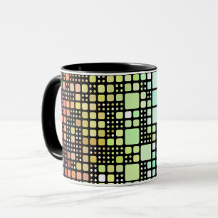 Mug Fierté Neurogenre Géométrique Groovy Funky Rétro M