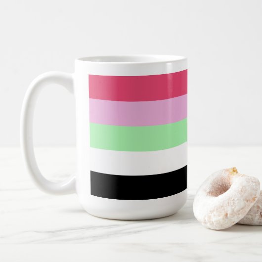 Mug Fierté récipromantique (Avec donut)