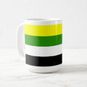 Mug Fierté skoliosexuelle (Devant gauche)