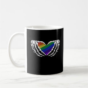 Mug Fierté - Squelette Mains Tenant Coeur Classique