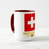 Mug "fierté suisse" (Devant gauche)