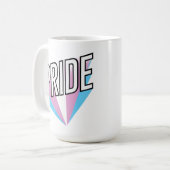 Mug Fierté trans explosive (Devant gauche)