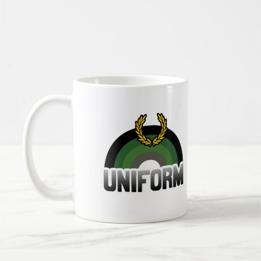 Mug Fierté uniforme (Gauche)