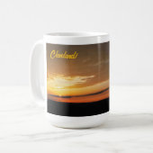 Mug Fiery Cleveland Sunset 2024 (Devant gauche)