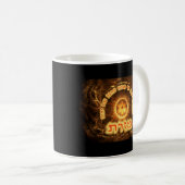 Mug Fiery Fractal Mizrach (Devant droit)