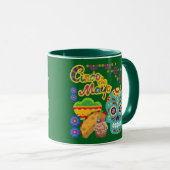 Mug Fiesta Bloom Fiesta vert forêt (Devant droit)