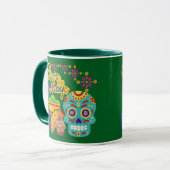 Mug Fiesta Bloom Fiesta vert forêt (Devant gauche)