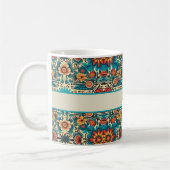 Mug Fiesta Blooms, personnalisable (Gauche)