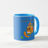 Mug Fiesta de Fuego bleu (Devant droit)