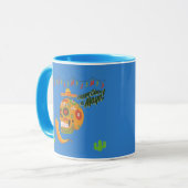 Mug Fiesta de Fuego bleu (Devant gauche)
