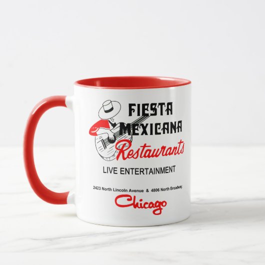 Mug Fiesta Mexicana Restaurant, Chicago, IL (Gauche)
