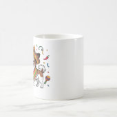 Mug Fiesta Papillon Chien portant Sombrero et Sarape (Centre)
