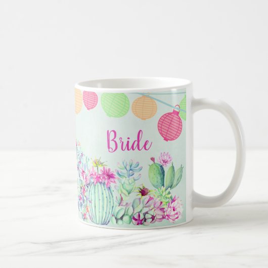 Mug Fiesta Succulente de Mariée Cactus (Droite)