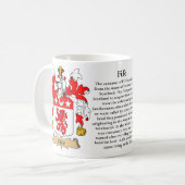 Mug Fifre, l'origine, la signification et la crête (Devant gauche)