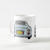 Mug Figarations Monogramme Pale Aqua Figaro Voiture (Devant gauche)
