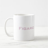 Mug Figarations Nom Pink Figaro Car (Gauche)