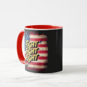 Mug Fight Fight Fight - élection Donal Trump (Devant gauche)