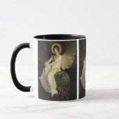 Mug Figure ailée assise sur un rocher par Abbott Thaye (Gauche)