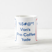 Mug Figure de bâton amusant (Centre)