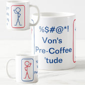 Mug Figure de bâton amusant