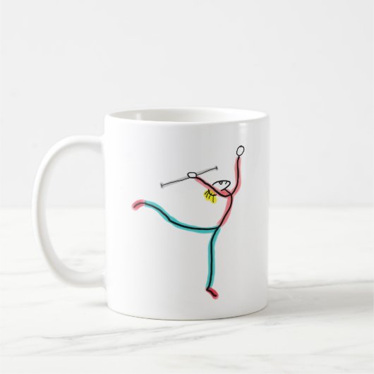 Mug Figure de bâton tournoyant (Gauche)