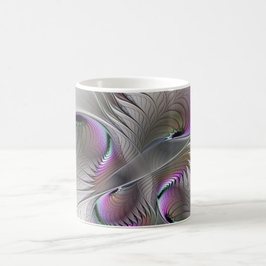 Mug Figure de fantaisie abstraite moderne timide Art f (Centre)