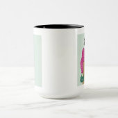 Mug Figure de mode debout - Pointe Polka haut (Centre)