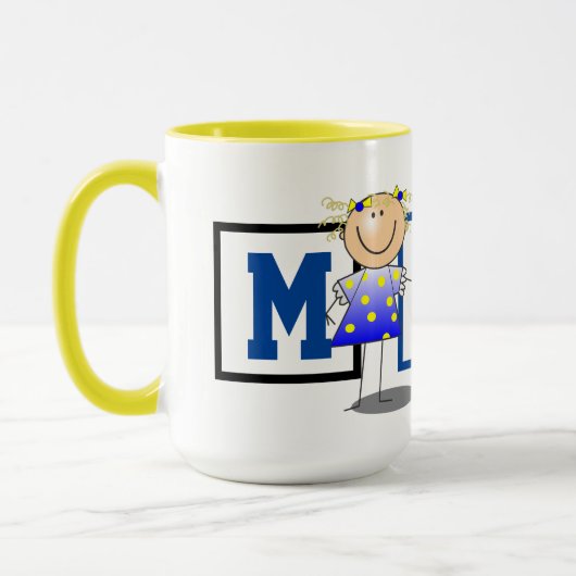 Mug Figure mignonne fille (Gauche)
