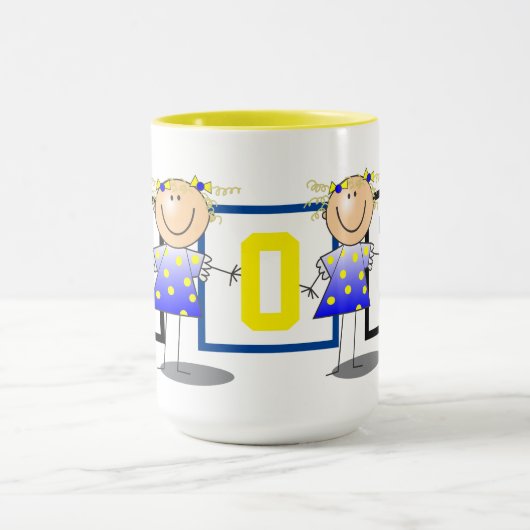 Mug Figure mignonne fille (Centre)