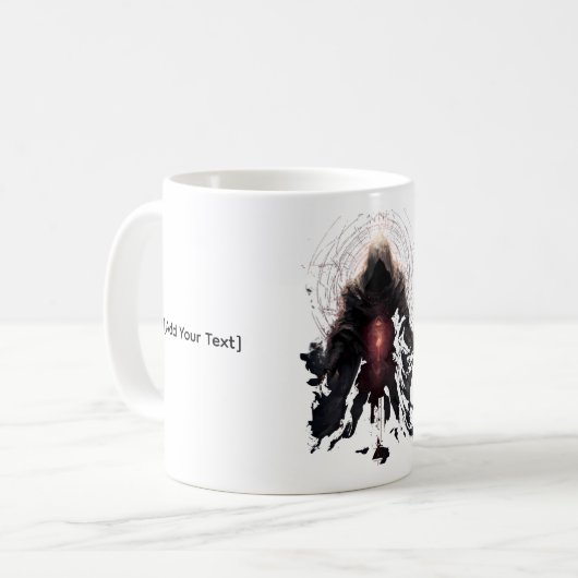 Mug Figure Occulte Art Sombre (Devant gauche)