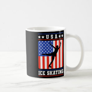 Mug Figure Patinage Usa Patinage sur glace