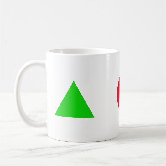 Mug Figures géométriques (Gauche)