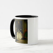 Mug Figures masquées dans un café vénitien (Devant gauche)