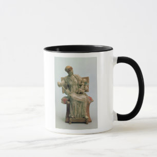 Mug Figurine d'Aphrodite jouant avec l'eros