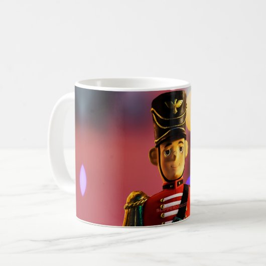 Mug figurine de soldat de jouets de Noël SlipperyJoe g (Devant gauche)