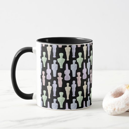 Mug Figurines Cycladiques (Avec donut)