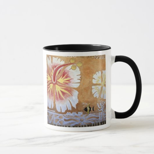 Mug Fiji, art mural. (Droite)