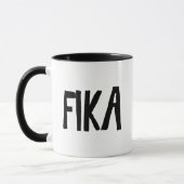 Mug Fika Suède pause café suédois (Gauche)