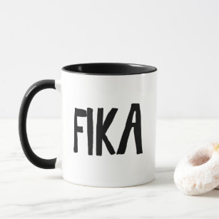 Mug Fika Suède pause café suédois