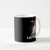 Mug Fil Fox Terrier Chien Je Vous Entends Pas Écouter (Devant droit)